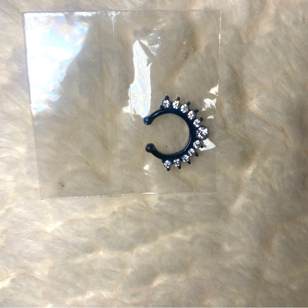 Septum piercing nose ring fake no piercing required